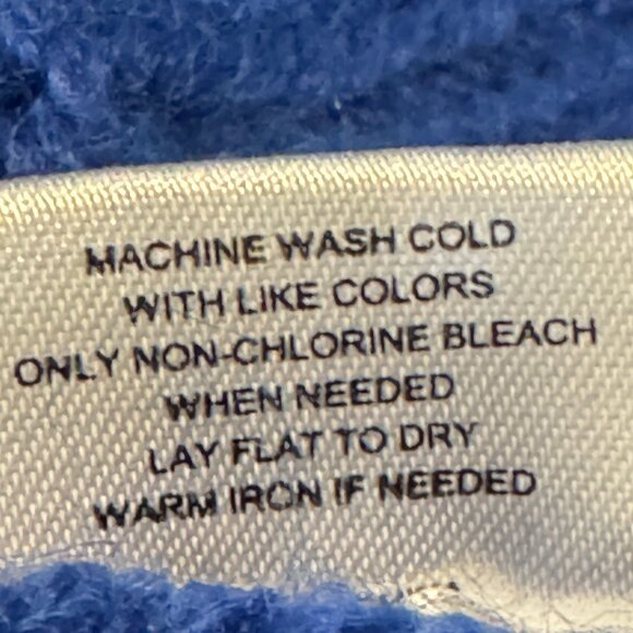 Like new! Koko + Mason Los Angeles Chunky Knit V-Neck Cardigan in Blue S… - Picture 11 of 13